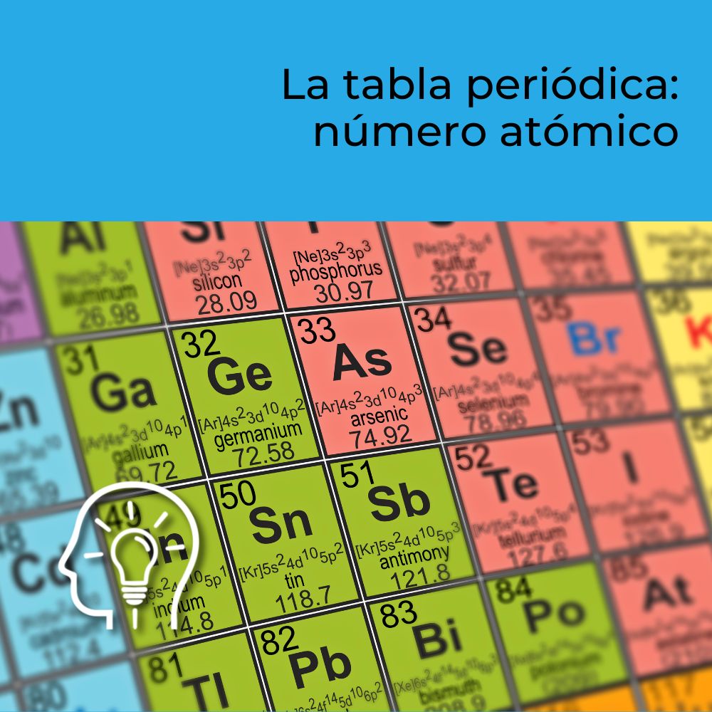 La Tabla Periódica Número Atómico Udgvirtual Formación Integral 7583